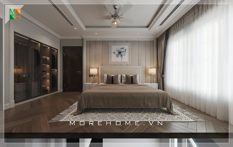 Tủ áo cánh mở hiện đại